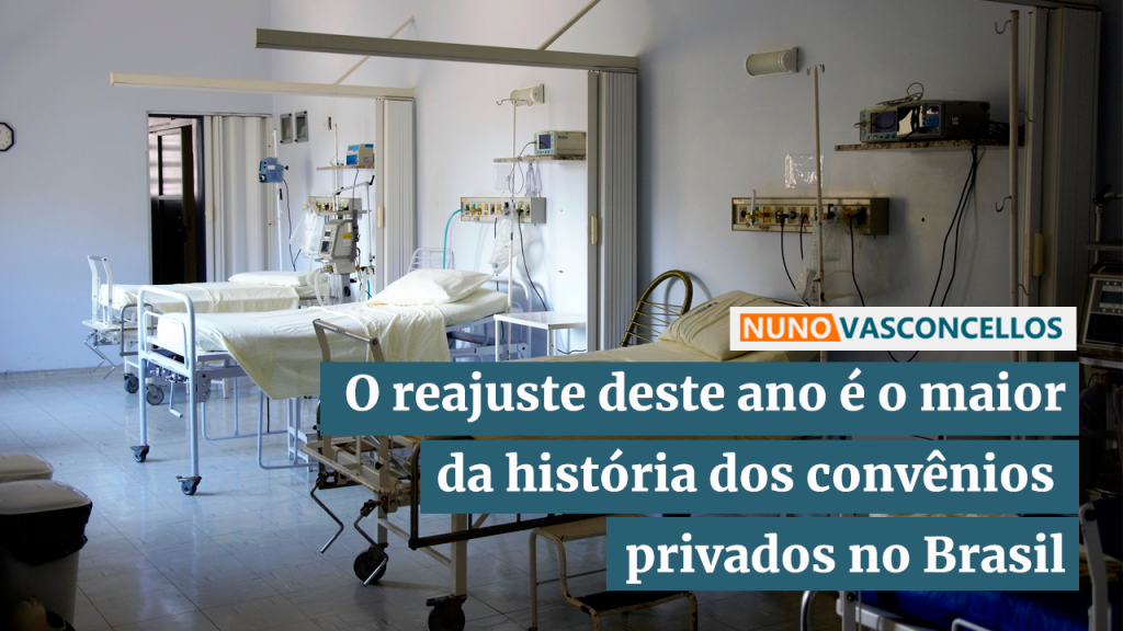 O reajuste deste ano é o maior da história dos convênios privados no Brasil